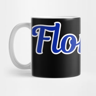 Florida Retro Script Mug